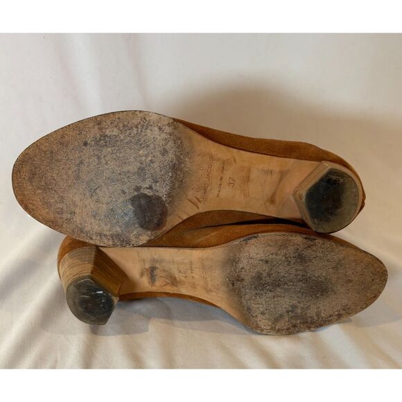 Marc by Marc Jacobs Ginger Tan Suede Mid-Calf Boots EUR 37 - Picture 9 of 9